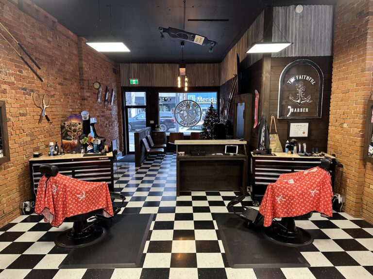 The Faithful Barber & Co barbershop. Barber in Aylmer Ontario.